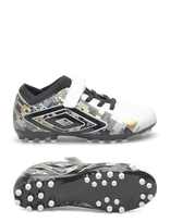 Umbro - Formation Iv Ag Velcro Jr - Futbolo batai - Marga / raštuota