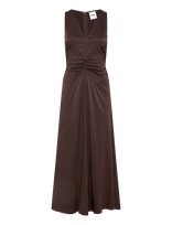 Day Birger Et Mikkelsen - Mino -Viscose Stretch - Ilga suknelė - Ruda