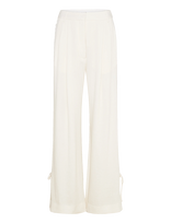 Day Birger Et Mikkelsen - Belle - Contrast Linen - Plačios kelnės - Kreminė spalva