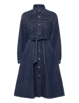 Crās - Celinecras Dress - Džinsinė suknelė - Mėlyna