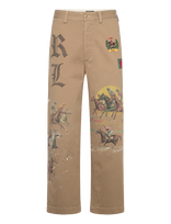 Polo Ralph Lauren - Limited Edition Burroughs Big Fit Pant - Laisvalaiko marškiniai - Ruda
