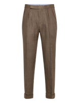Polo Ralph Lauren - Glen Plaid Twill Suit Trouser - Klasikinės kelnės - Ruda