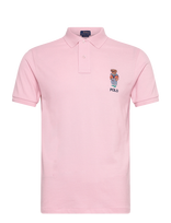 Polo Ralph Lauren - 20/1 Mesh-Knt-Polo - Marškinėliai trumpomis rankovėmis - Rožinė