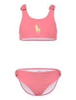 Ralph Lauren Kids - Big Pony Two-Piece Swimsuit - Bikini - Rožinė