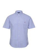 Polo Ralph Lauren - Y/D Seersucker-Wvn-Shirt - Laisvalaikio marškiniai - Mėlyna