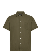 Polo Ralph Lauren - Classic Fit Basket-Weave Camp Shirt - Laisvalaikio marškiniai - Chaki spalva