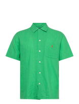 Polo Ralph Lauren - Classic Fit Linen-Blend Seersucker Shirt - Laisvalaikio marškiniai - Žalia