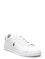 Polo Ralph Lauren - Leather-Hrt Crt Ii-Sk-Ltl - Žemakulniai sportbačiai - Balta