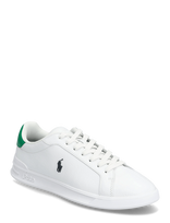Polo Ralph Lauren - Leather-Hrt Crt Ii-Sk-Ltl - Žemakulniai sportbačiai - Balta