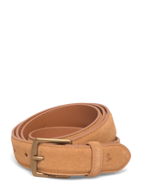 Polo Ralph Lauren - Suede-Suede Drs Bt-Blt-Med - Klasikinis diržas - Ruda