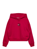 Tommy Hilfiger - Rhine Stone Flag Hoodie - Džemperis - Raudona