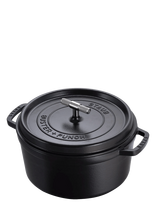 STAUB - Buster Punch Gryta 28 Cm, 5,2 L I Svart Med Rostfritt Handtag - Puodai ir keptuvės - Juoda