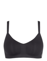 Sloggi - Sloggi Zero Feel Pure Soft Bra - Liemenėlė be lankelių - Juoda