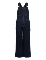 Dickies - Loose Denim Bib - Laisvi džinsai - Tamsiai mėlyna