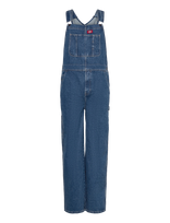 Dickies - Loose Denim Bib - Laisvi džinsai - Mėlyna