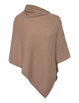 Rosemunde - Rwlaica Cashmere Pointelle Poncho - Pončas - Ruda