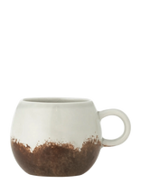 Bloomingville - Paula Espresso Cup, Brown, Stoneware - Kavos puodelis - Ruda