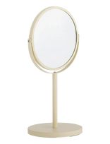 Bloomingville - Milde Table Mirror, Nature, Metal - Vonios veidrodis - Kreminė spalva