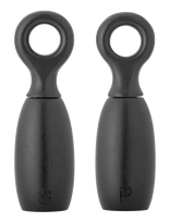 Bloomingville - Martim Salt & Pepper Mill, Black, Rubberwood - Druskos ir pipirų malūnėlis - Juoda