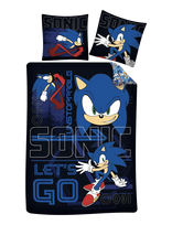 Sonic - Bed Linen Son 002 - 100X140, 40X45 Cm - Patalynės komplektas - Mėlyna