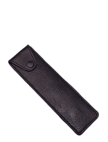 Parker - Parker Leather Pouch For Straight Razors - Skrudintuvas - Juoda