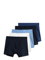 Lindex - 5-Pack Boxer Shorts - Apatinės kelnaitės - Tamsiai mėlyna