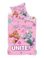 Paw Patrol - Bed Linen Junior Paw Patrol Pp 1090, 100X135, 40X60 Cm - Patalynės komplektas - Rožinė