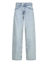 Gina Tricot - Baggy-Crush Jeans - Platūs džinsai - Mėlyna
