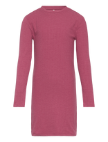 Kids Only - Kmgtella Life Solid L/S Dress Jrs - Suknelė ilgomis rankovėmis - Rožinė