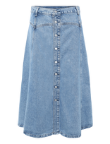 Levi's® - Yoked Western Skirt Inner Adve - Maxi sijonas - Mėlyna