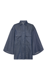 Closed - Boyfriend Shirt - Džinsiniai marškiniai - Mėlyna