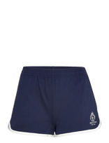 Sporty & Rich - Crown Tennis Pique Short - Laisvalaikio šortai - Tamsiai mėlyna