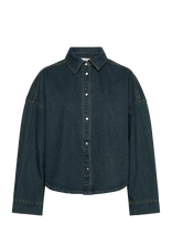 Noella - N-Lirinnah Shirt - Džinsiniai marškiniai - Tamsiai mėlyna