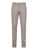 Bruun & Stengade - Bs Sibillini Classic Fit Pants - Lininės kelnės - Smėlio