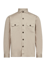 Bruun & Stengade - Bs Rocco Regular Fit Overshirt - Viršutiniai marškinėliai - Smėlio