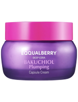 Eqqualberry - Bakuchiol Plumping Capsule Cream - Dieninis veido kremas - Nude