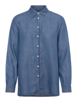 Lexington Clothing - Classic Fit Lyocell Denim Shirt - Džinsiniai marškiniai - Mėlyna