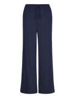 FREE/QUENT - Fqgrsvalse-Pants - Plačios kelnės - Tamsiai mėlyna