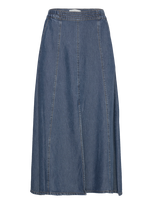 FREE/QUENT - Fqmilo-Skirt - Džinsinis sijonas - Mėlyna