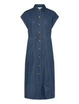 FREE/QUENT - Fqalia-Dress - Marškininė suknelė - Mėlyna