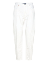 Polo Ralph Lauren - Curved Tapered Jean - Barrel džinsai - Balta