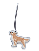 Lauren Ralph Lauren - Embroidered Golden Retriever Charm - Raktų pakabukai ir rankinių pakabukai - Marga / raštuota