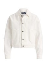 Polo Ralph Lauren - 3X1 Rigid Denim-Wvn-Jacket - Džinsai - Balta