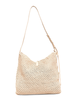 Polo Ralph Lauren - Polo Play Cord Messenger Bag - Rankinė - Kreminė spalva