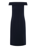 Lauren Ralph Lauren - Strtch Modern Crepe-Wvn-Dresses - Trumpa suknelė - Tamsiai mėlyna
