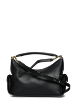 Lauren Ralph Lauren - Nappa Leather Small Blaike Shoulder Bag - Rankinė - Juoda