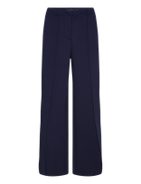 Lauren Ralph Lauren - Modern Ponte - R-Knt-Pants - Plačios kelnės - Tamsiai mėlyna