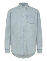 Lauren Ralph Lauren - 2X1 Denim-Wvn-Shirt - Džinsiniai marškiniai - Mėlyna