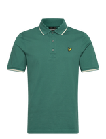 Lyle & Scott - Tipped Polo Shirt - Marškinėliai trumpomis rankovėmis - Žalia