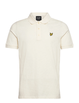 Lyle & Scott - Fine Slub Polo Shirt - Marškinėliai trumpomis rankovėmis - Kreminė spalva